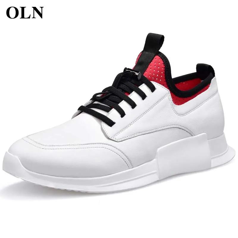 

OLN 2018 Man Brand Outdoor Athletic High quality fabric Men Sneakers Super Light Comfortably Men Running Shoes Outdoor Jogging