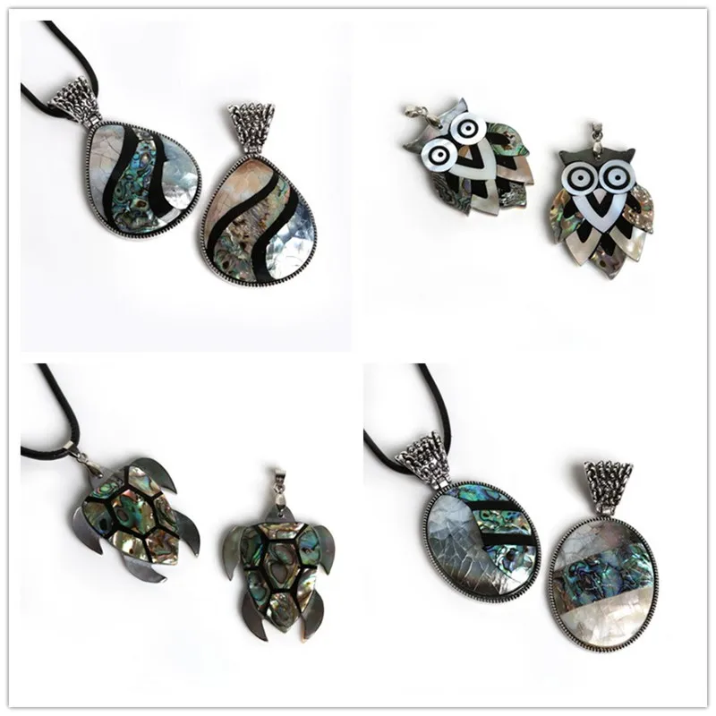 

Fashion Designs Natural Abalone Shell Turtle Tortoise Pendant for Women Necklace Pendant Jewelry Making