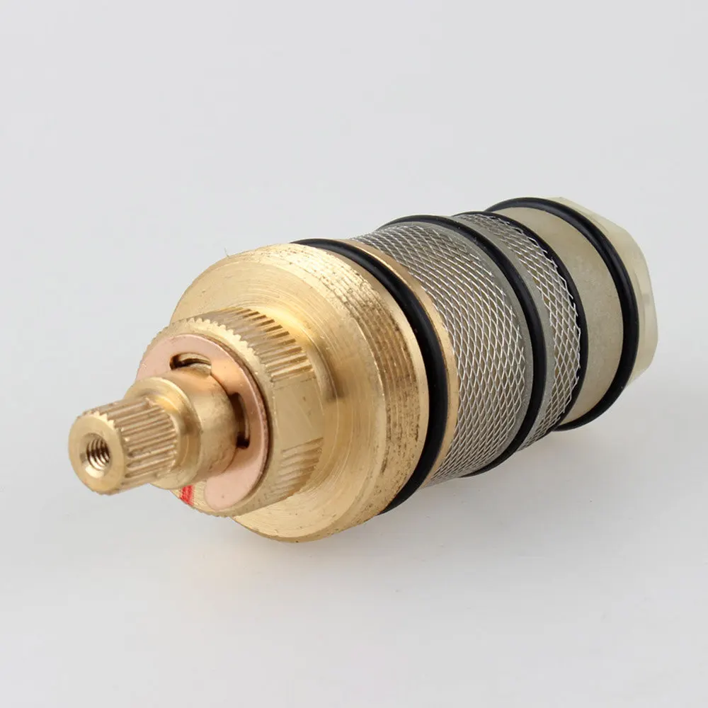 Billige Thermostatventil spool kupfer wasserhahn patrone bad mischbatterie dusche mischventil Stellen Sie die Mischwassertemperatur 11 115