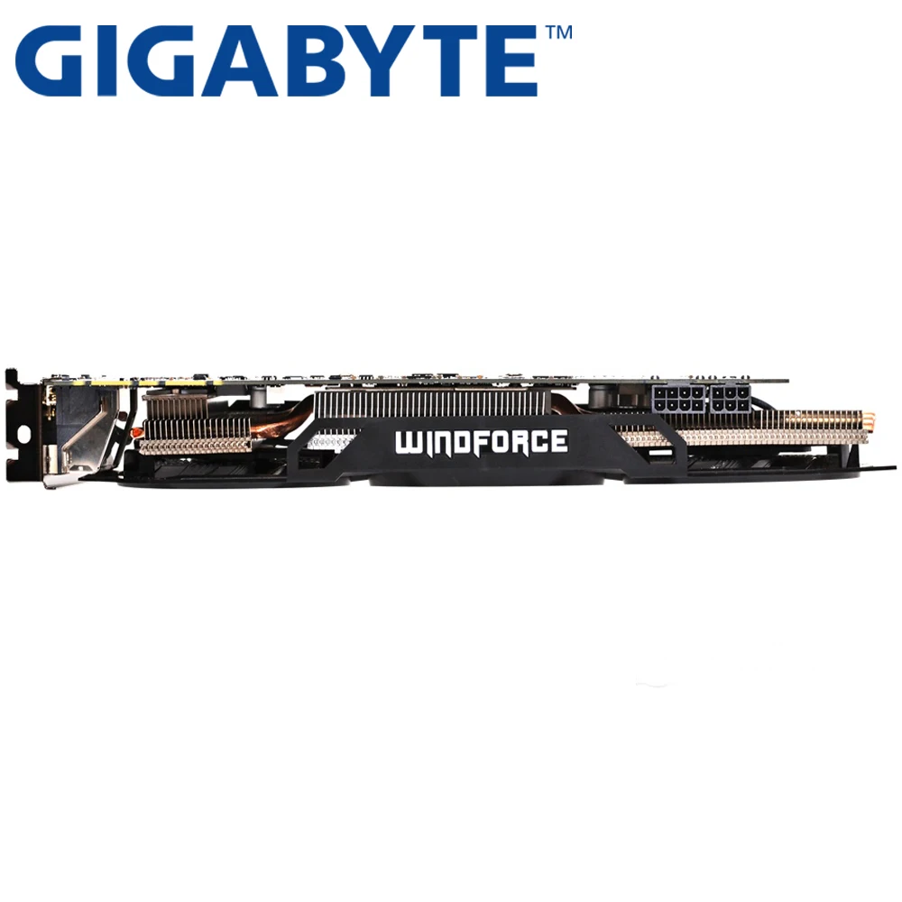 GIGABYTE, оригинальная Видеокарта GTX 970, 4 Гб, 256Bit, GDDR5, видеокарты для nVIDIA, видеокарты VGA, Geforce GTX970, Hdmi, Dvi, используется игра