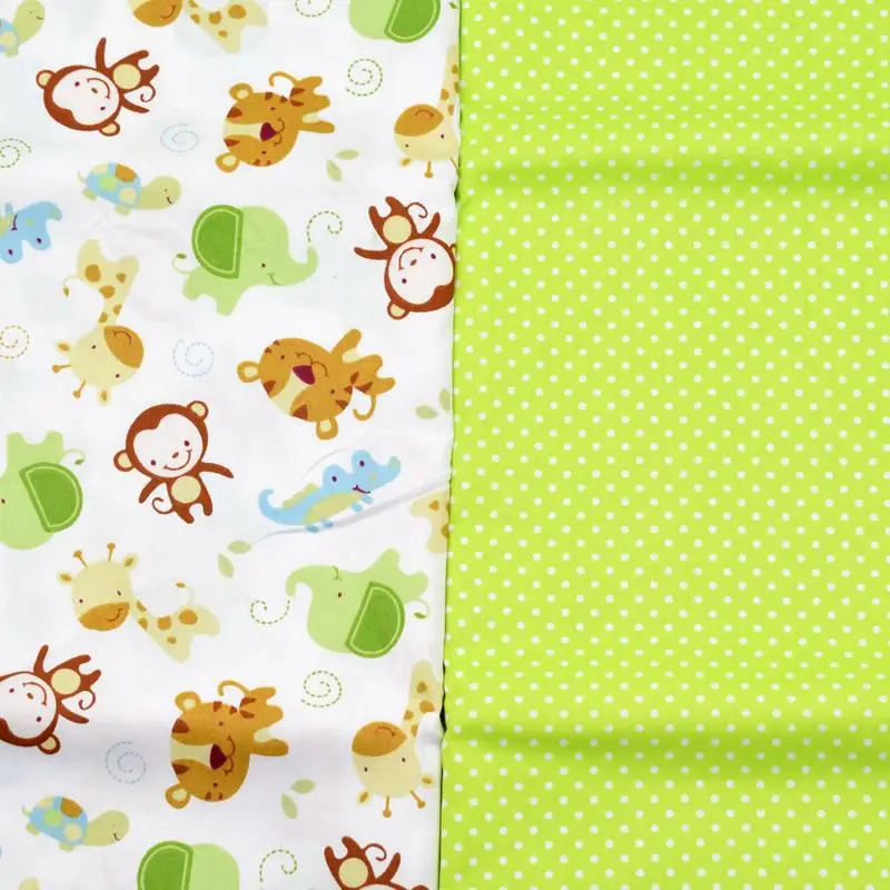 

Cartoon monkey Print Twill Cotton Fabric Tissue Kids Cloth Bedding Patchwork HomeTextiles DIY Handmade Sewing Craft 160*50cm