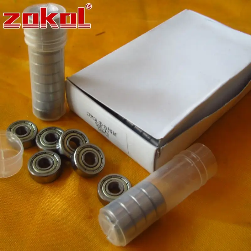ZOKOL 605 ZZ Z1bearing 605-ZZ 605zz миниатюрный глубокий шаровой подшипник 5*14*5 мм