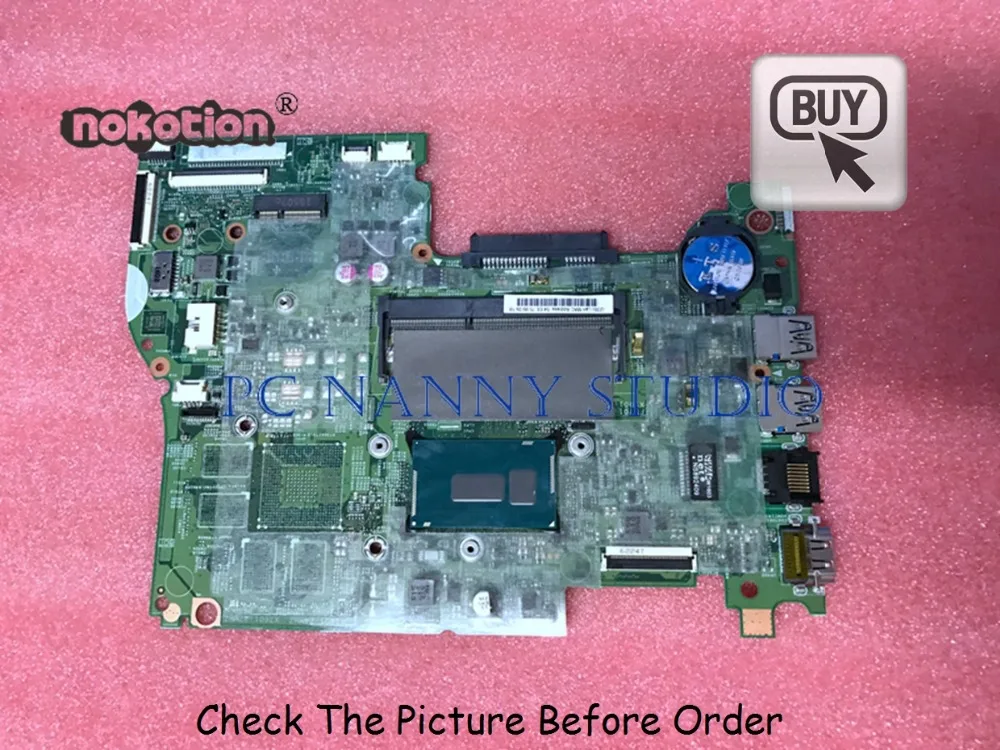 

PCNANNY For lenovo yoga 500 Flex 3 1570 MOTHERBOARD SR24B 3825U DDR3 notebook mainboard tested