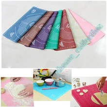 29 см* 26 см fda пищевой сорт силиконовый для раскатки и нарезки Fondant(сахарная) сахара кондитерский коврик для раскатки теста Кондитерская выпечка коврик