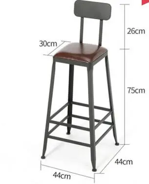 Барный стул. Высокий табурет. стул iron art high chair.001|bar chair|tall stooliron bar chairs |