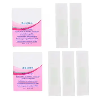 

10Pcs Double-sided Lip Hair Removal Paper Wax Strips Facial Hair Depilatory Paper Wax Strips For Hair Removal