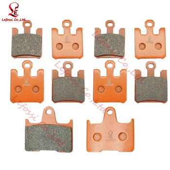 

5 Pairs Motorcycle Parts Front Rear Brake Pads Brake Disc Pad Kit For Suzuki GSXR1000 2003 K3 Carbon Fiber Free Shipping