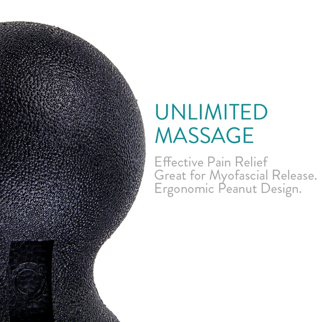 Peanut Massage Ball EPP Lacrosse Myofascia Ball High Density Lightweight Fitness Body Fascia Massage Yoga