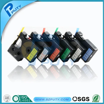 

Compatible 1/2" dymo label manager printer d1 label tapes 12mm Black on Green tape 45019 Dymo 45019