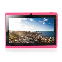 Cheaper Free shipping 7″ Q88 Allwinner A33 Quadl Core 1.5GHz Five Colors 7 inch Tablet PC 1024 x 600 Dual Camera 2500mAh 8GB