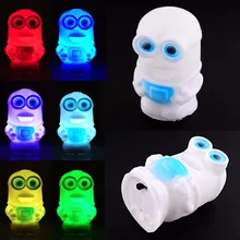 Cartoon Led Night Light Color Changing Colorful Night Light Lamp Despicable Me 2 Minions Figure Toy Colorful Night WNL003