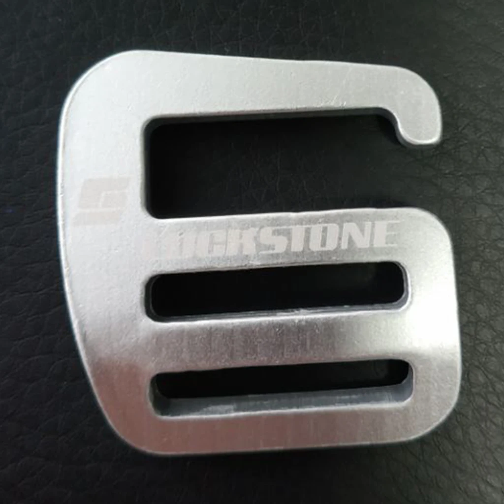 6pcs Metal G Hook Webbing Buckle Accessories Lightweight And Strong Alloy 25mm Silver for Webbing Straps Clothing Belts