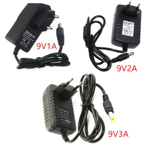 

Power Adapter Led Driver Dc 9v 1a 2a 3a Adjustable Dc 9 V Volt Power Adapter Charger Supply Switching 220v To 12v Led Light Lamp