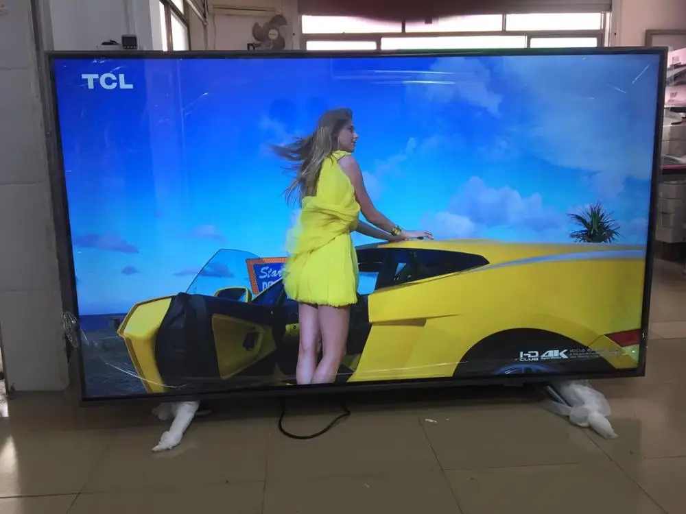 В Гуанчжоу Китай) smart T2 4k tv 86 дюймов с четырехъядерным процессором 1,5 Гб ram 8 Гб rom android OS 7.1.1