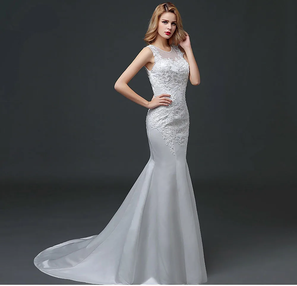 2018 Backlackgirl New Arrival Mermaid Tail Tailing Wedding ...