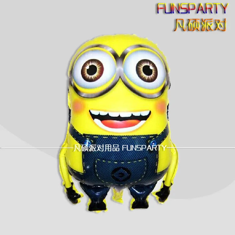 Large Size Minions Foil Balloon Despicable Me 2 Balloons Birthday