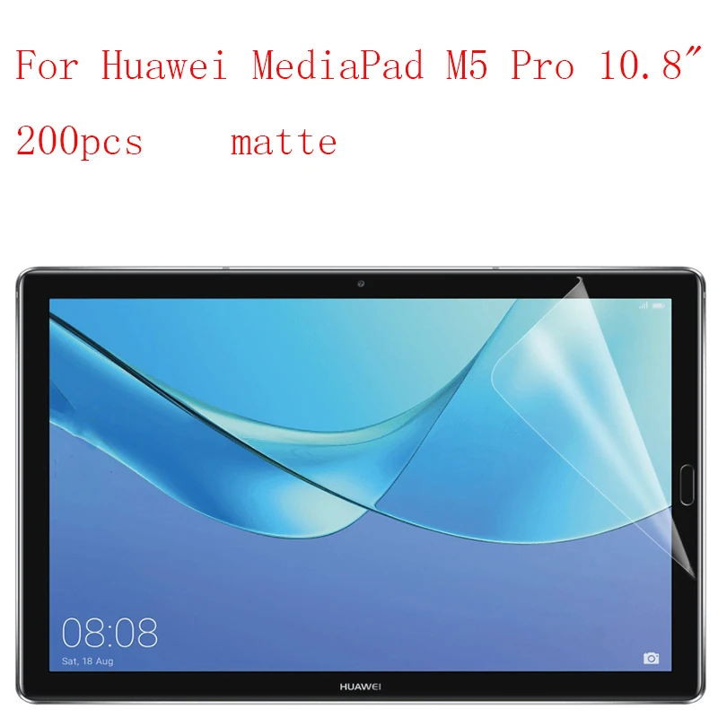 

Anti-glare Lcd Screen Protector Film for Huawei MediaPad M5 Pro 10.8" explosion-proof membrane without retail packing 200pcs/lot