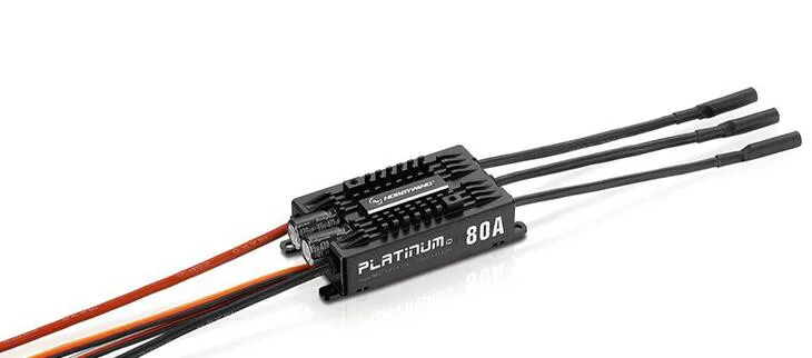 1 шт. Hobbywing Platinum Pro V4 80A 3-6S Lipo BEC пустая форма бесщеточный ESC для радиоуправляемого дрона самолета вертолета