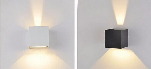 7w Led Outdoor Wall Lamp Ip67 Asway Surface Mounted Cube 7w Led Outdoor Wall Lamp Ip67 Asway Surface Mounted Cube Light Aluminum