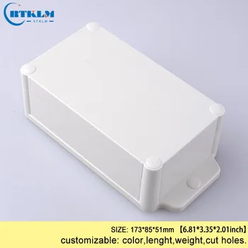

Waterproof junction box diy electronic project case design wall mounting plastic enclosure seal wire connectors box 173*85*51mm