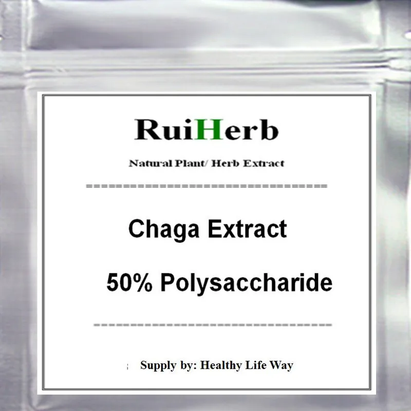 

500gram Chaga Extract Powder 50% Polysaccharide free shipping