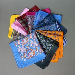 New Popular Flower Dots Pocket Square Men Paisley Casual Pocket Square Hankies For men's Suit Big Size Handkerchief 34*34CM New Popular Flower Dots Pocket Square Men Paisley Casual Pocket Square Hankies For men's Suit Big Size Handkerchief 34*34CM