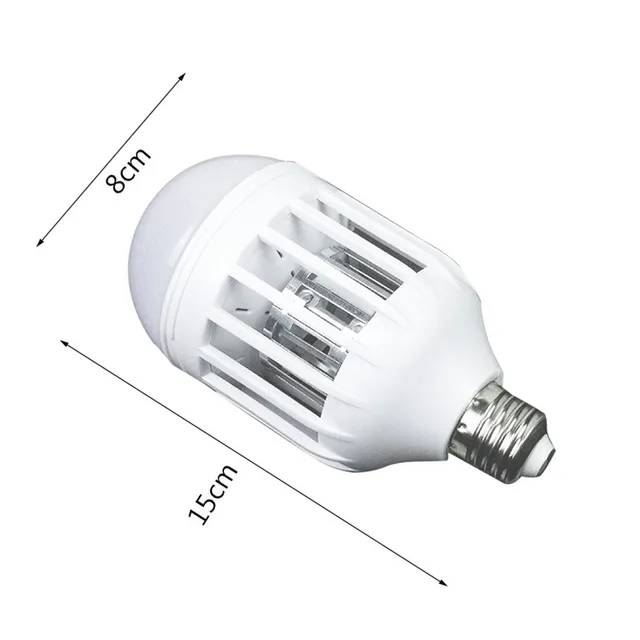 2 in 1 Mosquito Killer Lamp LED Bulb E27 15W Anti Moustique Insect Zapper Flying Moths Killer Light Night Lamp AC 220V 110V