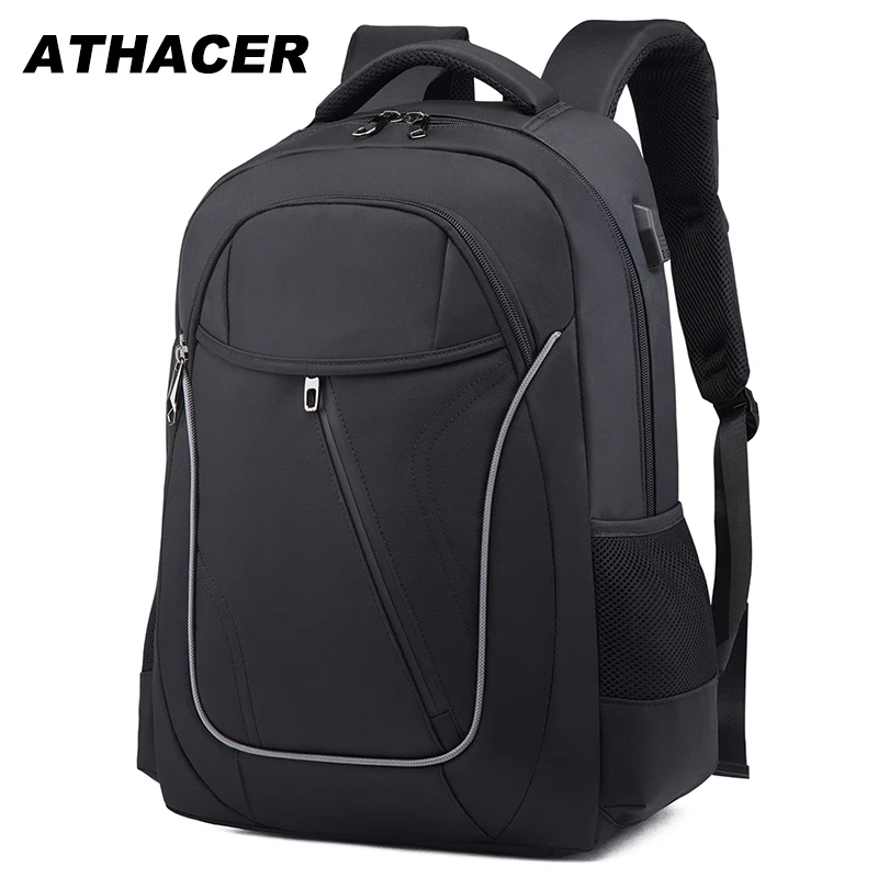 

Athacer Waterproof Backpack Anti-thief Durable Laptop Bag Men USB Charging Travel Business School Bags Women Casual DayPack