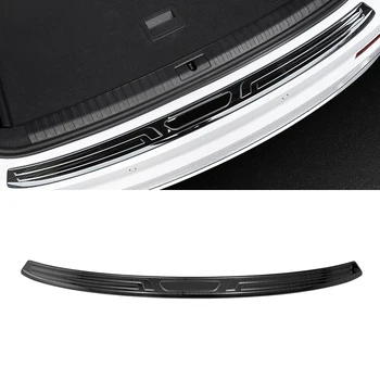 

For Audi Q3 2019-2020 Stainless Steel external Rear Trunk Boot Bumper Guard Plate Protector Molding 1pcs