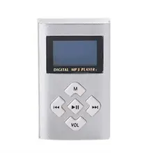 Высокое качество USB мини MP3 плеер ЖК-дисплей Экран Поддержка 8 ГБ карта Micro SD карты памяти дропшиппинг АПРЕЛЬ 9