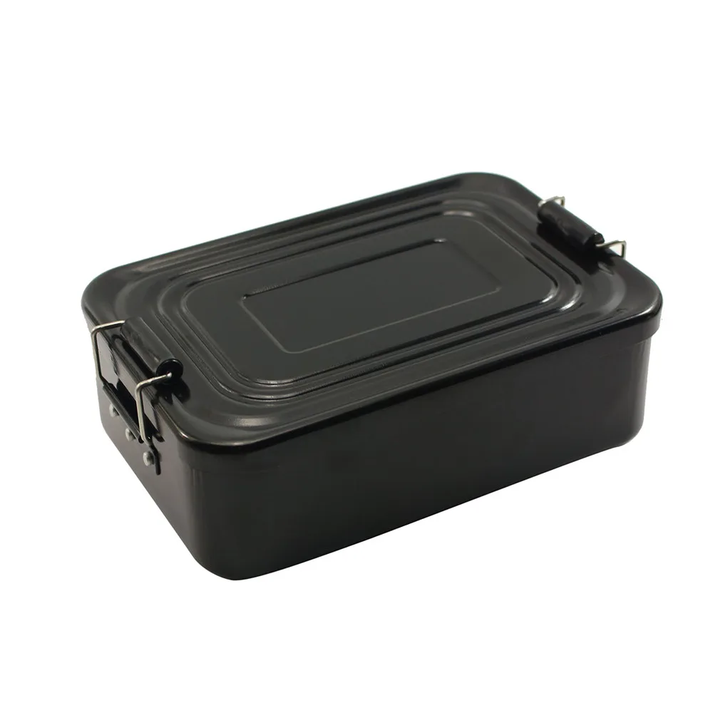 

HAICAR Hot Sale High Quality Aluminum Food Container Home Household Supplies Outdoor Camping Lunch Box 1PC Picnic Food Container