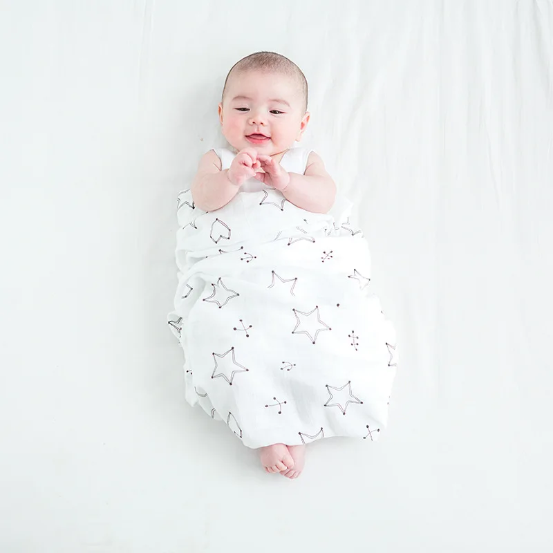 Kaufen 2018 neue Infant Baby Decke Neugeborenen Baby Bettwäsche Musselin Decke Swaddle Bambus Baumwolle Weiche Baby Bad Handtuch Swaddle Decken