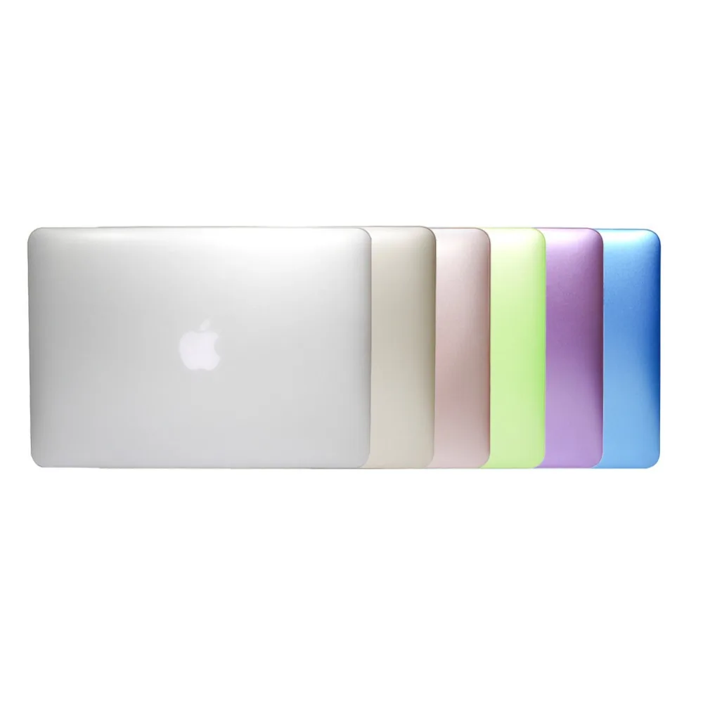 

2015 new Matte Metilic Laptop Case Cover For Apple MacBook Pro 13 15 Touch bar A1706 A1707 Hard Case for Mac book Air 11 13.3