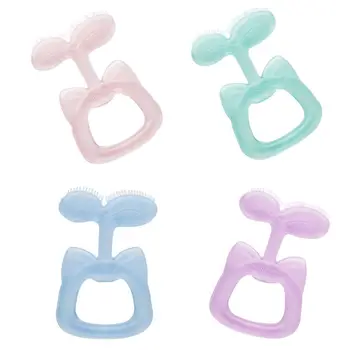 

Baby Teether Pacifier Cartoon Teething Nursing Silicone BPA Free Necklace Toys