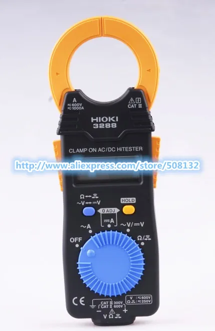 Hioki 3288 клещи на AC/DC HiTESTER 1000A