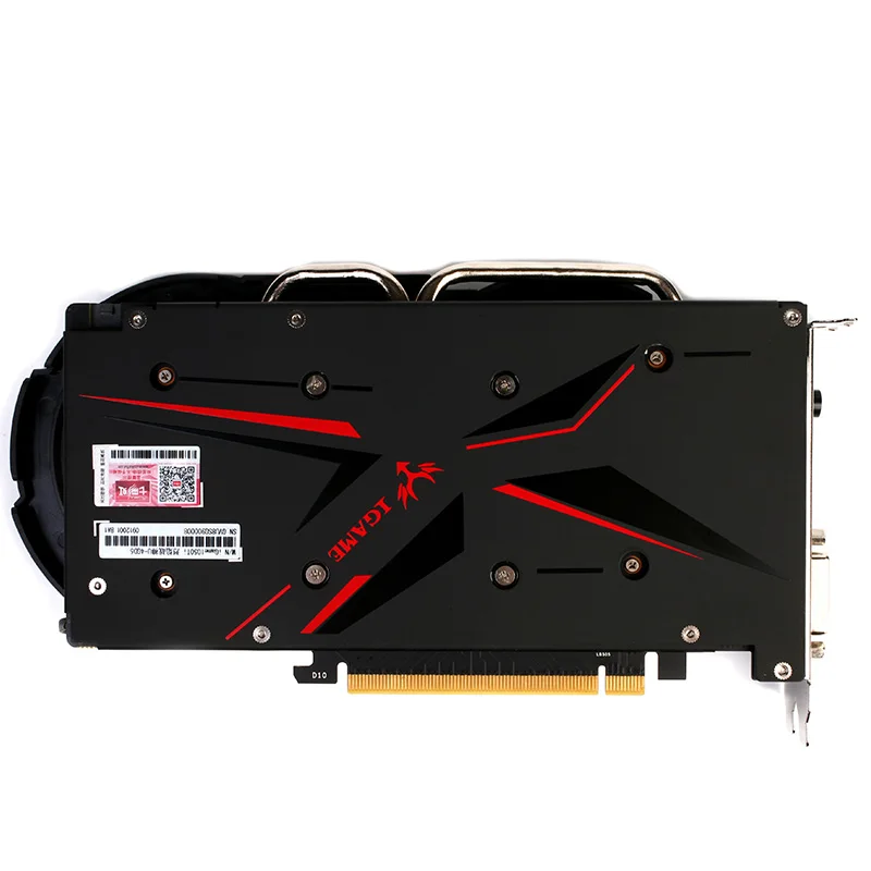 Графическая карта COLORFUL GPU iGame GTX 1050Ti U4GD5 графическая GDDR5 PCI E X16 3 0 видеокарта DVI + HDMI DP