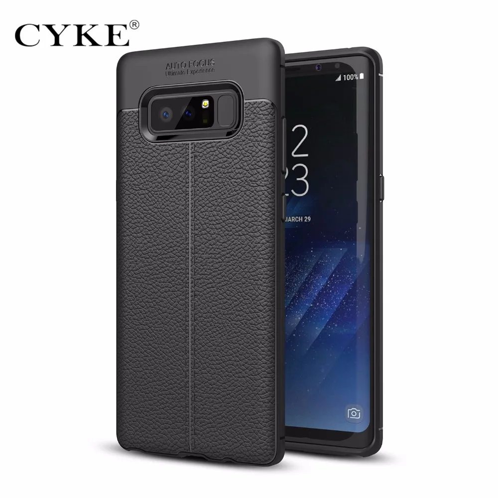 Cyke Роскошный чехол для Samsung Galaxy Note8 Нескользящие Телефон задняя крышка Высокое