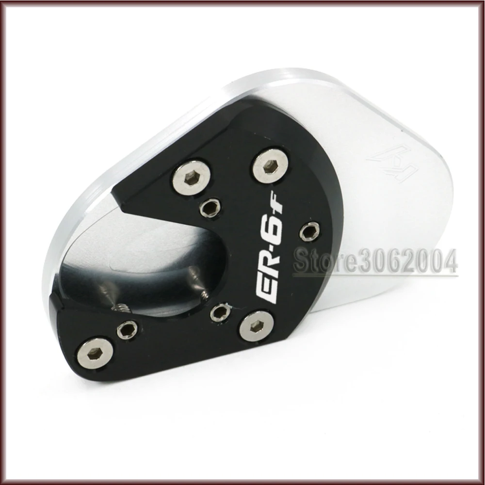 Для Kawasaki Er6F ER-6F 2009- 2013 2012 Аксессуары для мотоциклов сбоку Подставки подставка расширения Поддержка пластина с ЧПУ