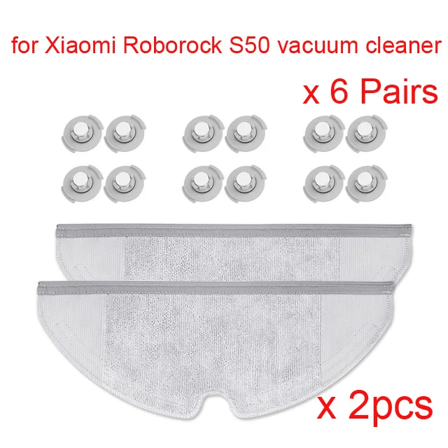 

Original Mopping Water tank filter suitable for Xiaomi Generation 2 Roborock S50 S51 vacuum cleaner mop cloth replacements