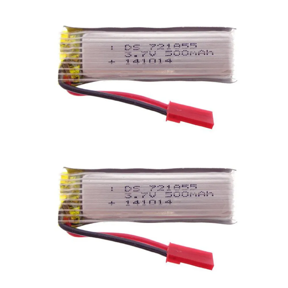 

2019 New Lipo Battery 2PC 3.7V 500MAh Battery for UDI U818A Remote Control Quadcopter High quality, Long-lasting