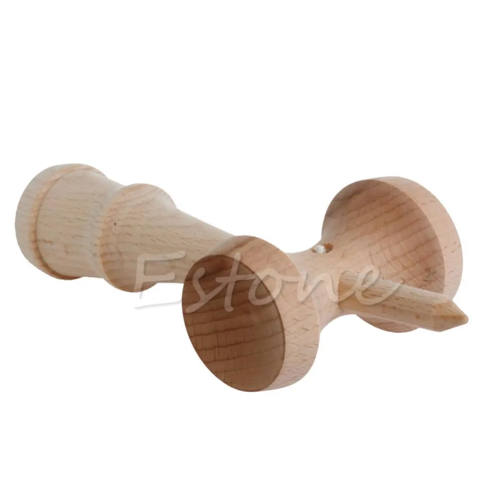 Новый высокое качество Детская безопасность игрушки Bamboo Kendama Best деревянный Игрушечные лошадки Дети игрушка в подарок