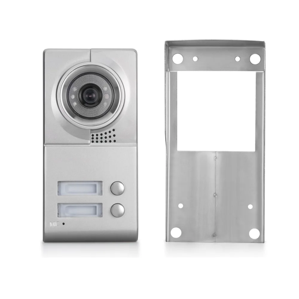 Yobang безопасности 2 единицы Квартира видео домофоны электронный швейцар с камера домашний телефон двери дверные звонки системы