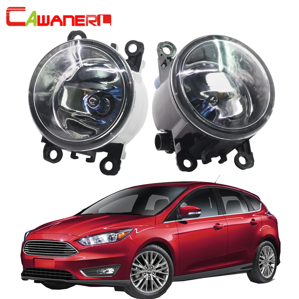 

Cawanerl 2 Pieces H11 100W Car Styling Halogen Fog Light Daytime Running Lamp DRL 12V For Ford Focus MK2 MK3 2004-2015