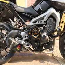 MT09 мотоцикл полный Системы выхлопных газов изменение передняя Труба ссылку карусель Slip-On глушитель выхлопных газов для Yamaha MT-09 FZ09