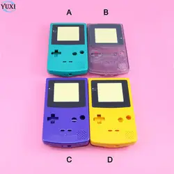 Юйси Фирменная Новинка полный Корпус В виде ракушки чехол Замена для Gameboy Цвет для GBC игровой консоли