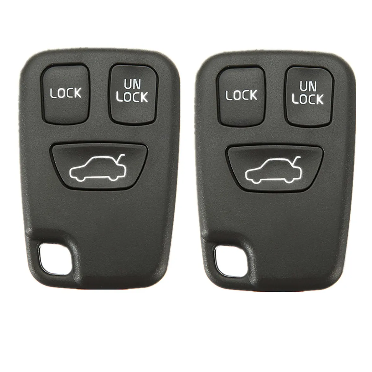 

2pcs/lot 3 BUTTON Remote Key FOB Case Shell Cover For VOLVO S70 V70 C70 S40 V40 1998-2005