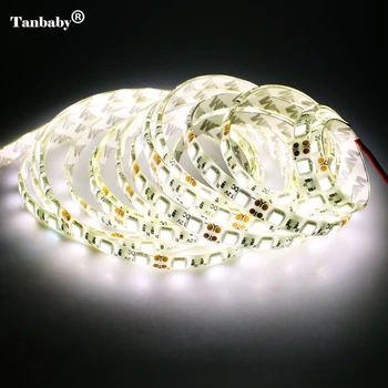 

LED Strip 5050 DC12V 60LEDs/m 5m/lot IP65 Waterproof Flexible LED tape Light Nature white 4000K 5050 LED Strip
