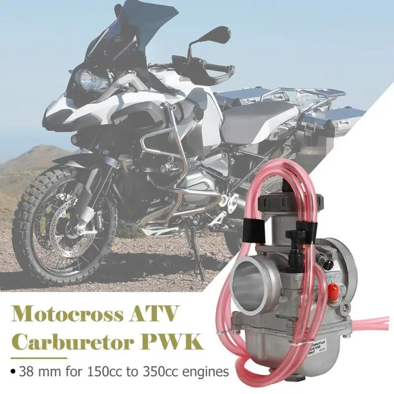 Металлический карбюратор, супер производительность, 38 мм, PWK power Jet Carb, универсальный для мотоцикла, скутеров, Байк, ATV, Аксессуары для мотоцикла