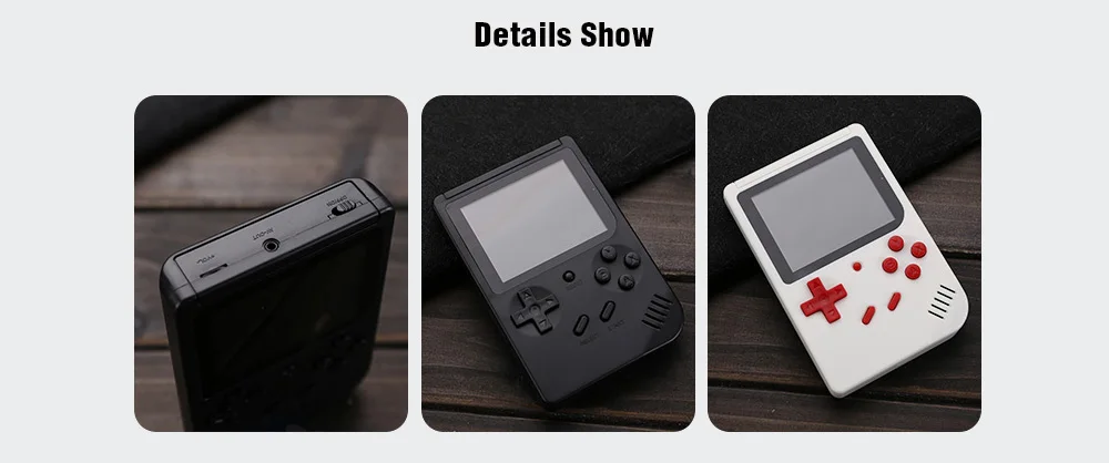 Q7 Built-in 300 Games 8-bit NES Handheld Game Console