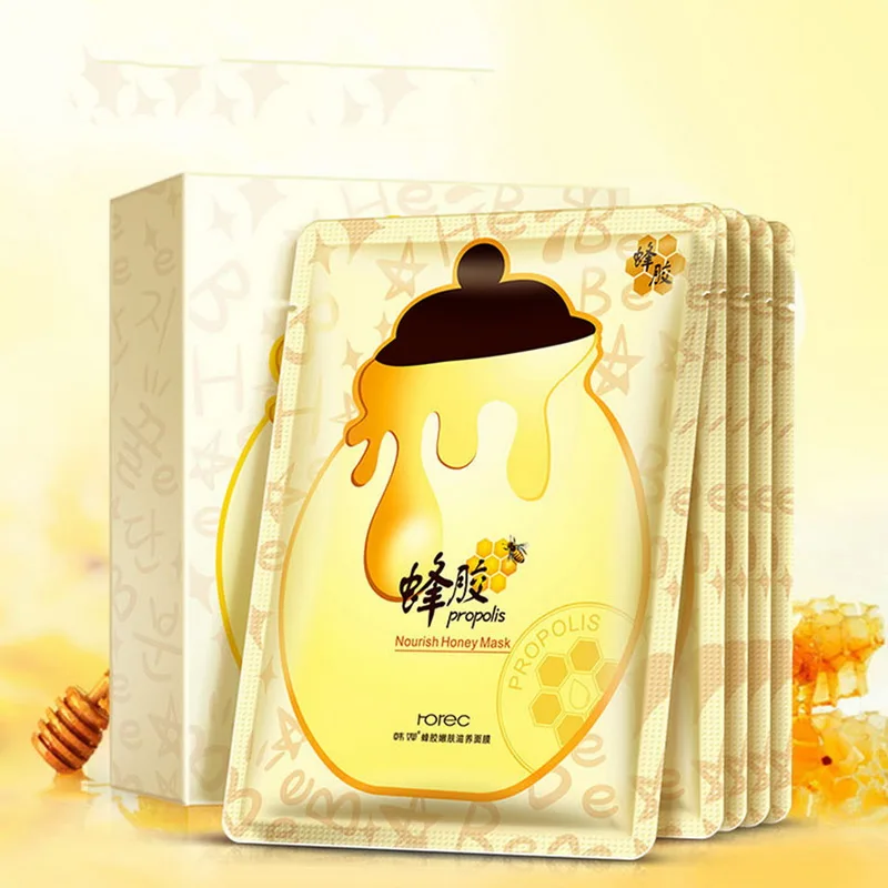 Bee Honey Facial Mask Propolis Nourishing Moisturizing  